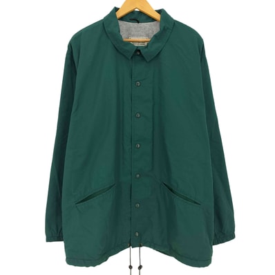 70-80s USA製 Nylon Coach Jacket 裏地フリース チンスト付 コーチジャケット【1141558367784】