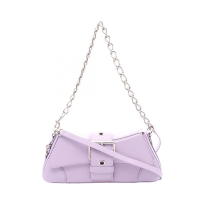 バレンシアガ BALENCIAGA LINDSAY BAG 2WAY ショルダーバッグ バッグ レザー レディース パープル系 701141 【中古】
