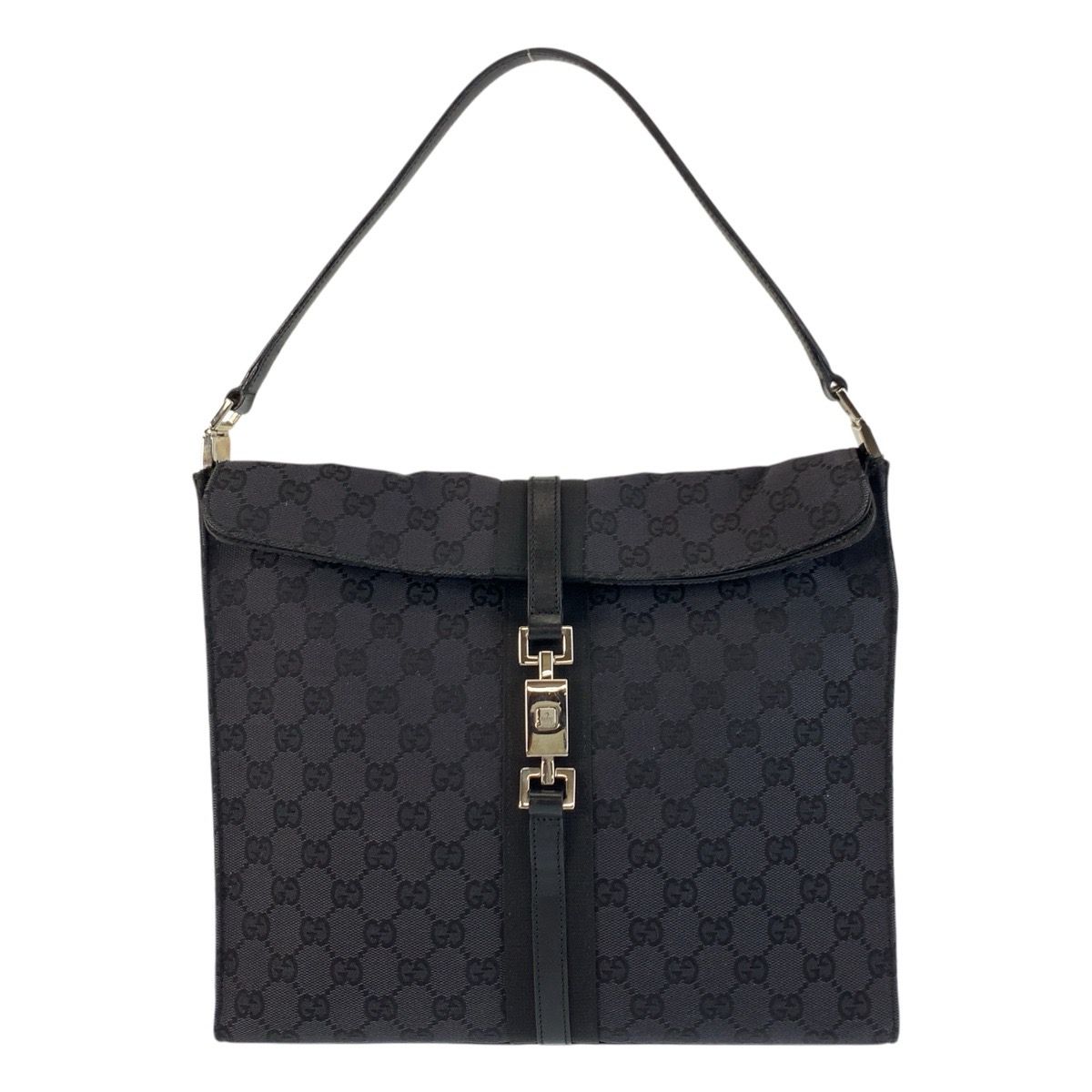 目立った傷や汚れなし】美品 GUCCI グッチ ジャッキー ブラック
