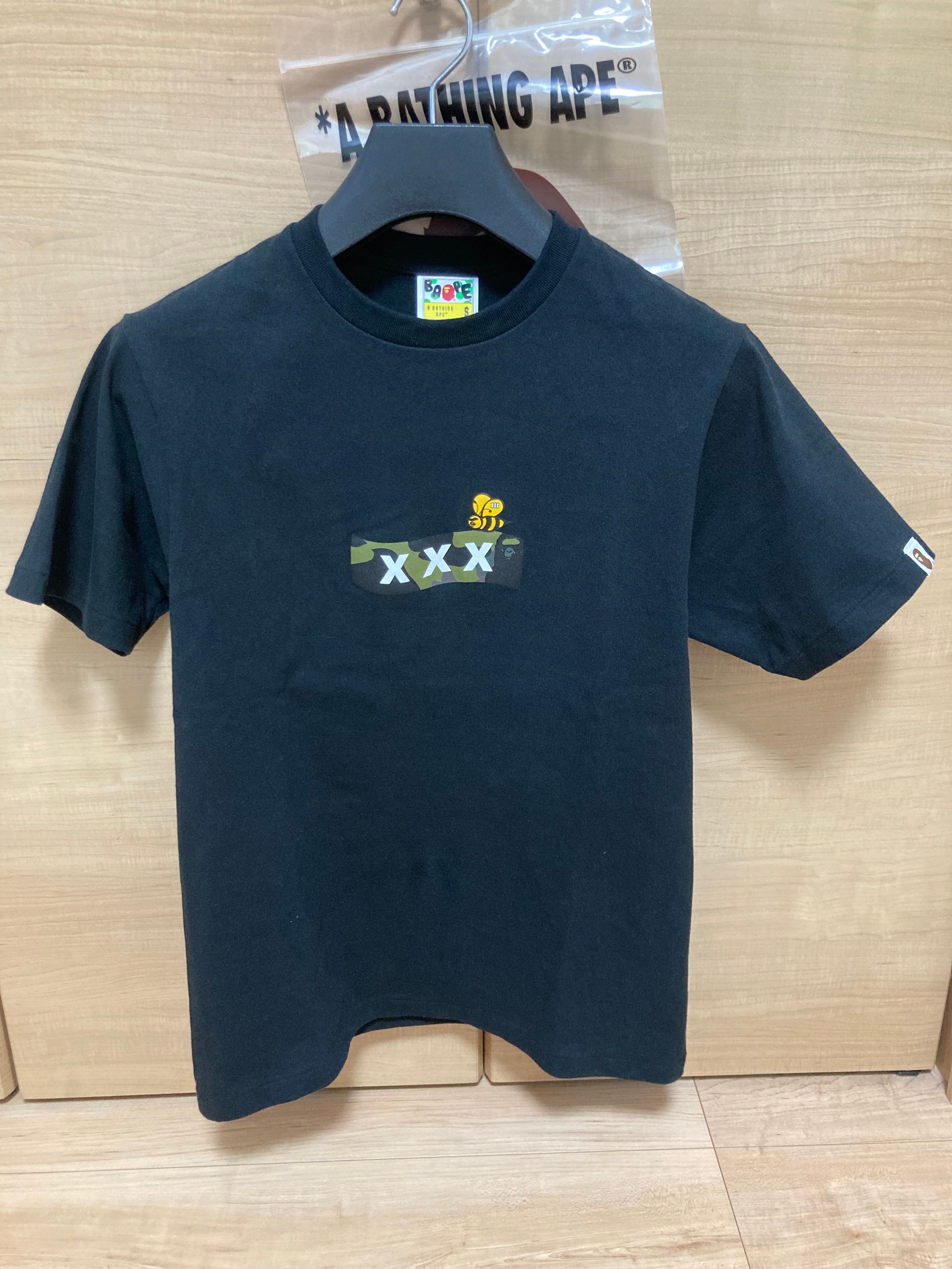 A BATHING APE x GOD SELECTION XXX Tee "Black"