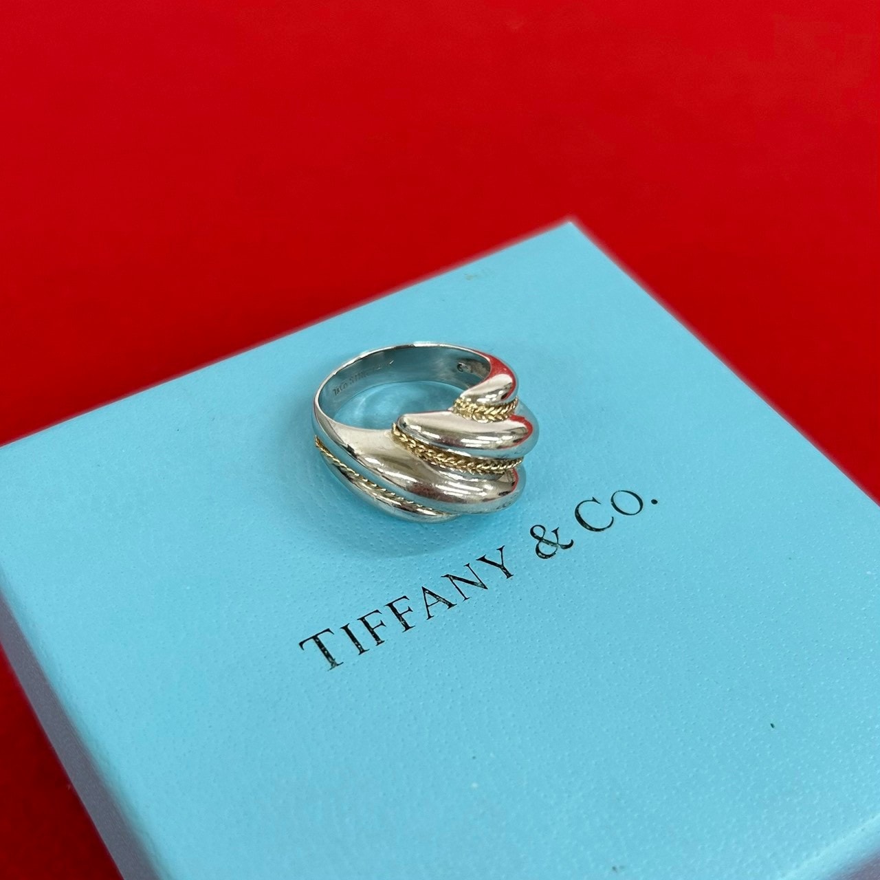 B (目立った傷や汚れなし)】TIFFANY&Co. ティファニー ツイストロープ