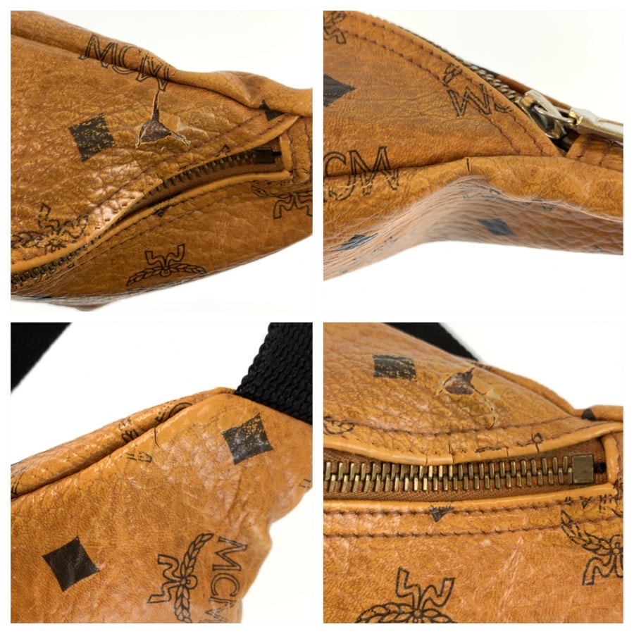 B (目立った傷や汚れなし)】MCM エム シー エム ヴィセトス ブラウン