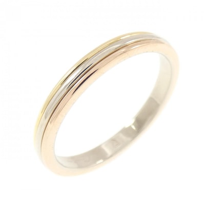 カルティエ スリーゴールドウェディング リング