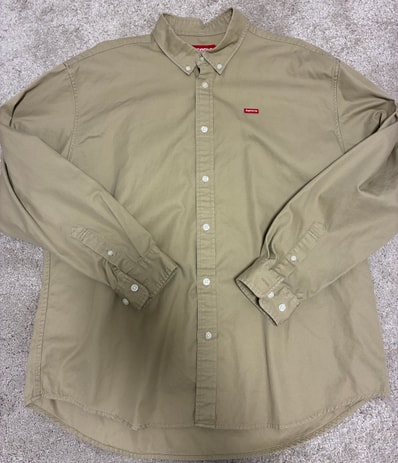Supreme Small Box Shirt "Tan" (24SS)