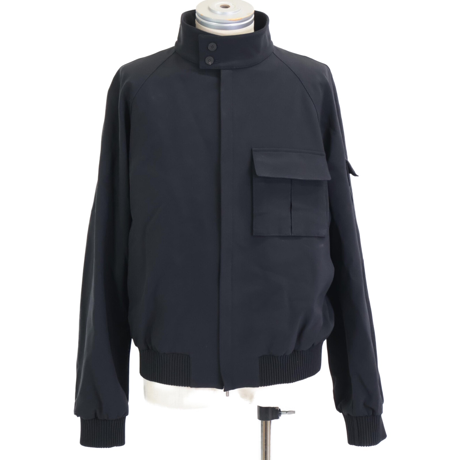 サルヴァトーレフェラガモ 美品 国内正規 143915 773092 24SS クロップド ブルゾン ボンバー 50