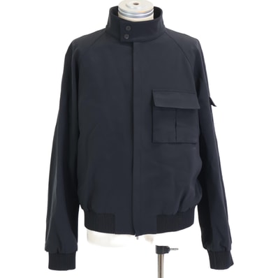 サルヴァトーレフェラガモ 美品 国内正規 143915 773092 24SS クロップド ブルゾン ボンバー 50