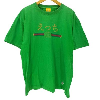 センター ロゴ デザイン S/S エロ Tシャツ えっち【1143819709142】