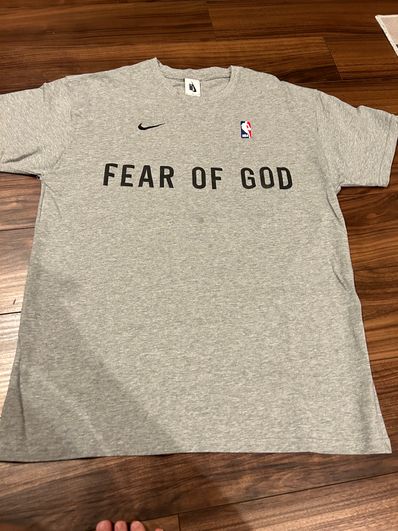 FEAR OF GOD / Nike Warm Up T-Shirt "Grey"