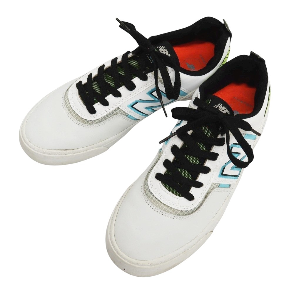 【中古】ニューバランス NEW BALANCE NUMERIC NM306WAV スニーカー ホワイト【サイズ26.5】【メンズ】
