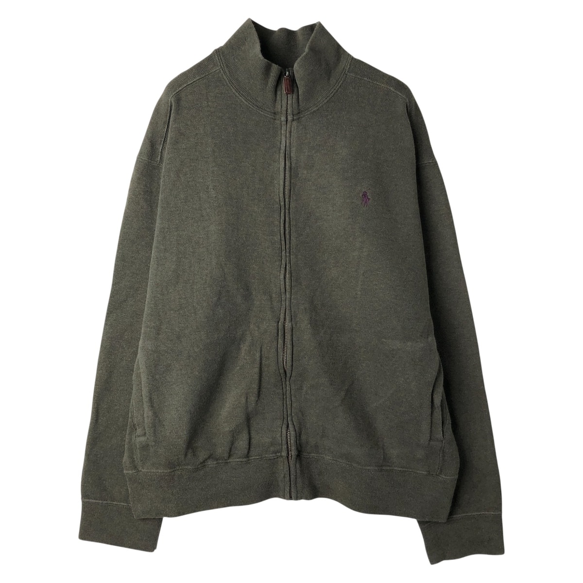 古着 ラルフローレン Ralph Lauren POLO by Ralph Lauren フルジップスウェットシャツ トレーナー メンズL相当/eaa610609