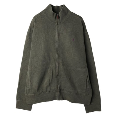 古着 ラルフローレン Ralph Lauren POLO by Ralph Lauren フルジップスウェットシャツ トレーナー メンズL相当/eaa610609