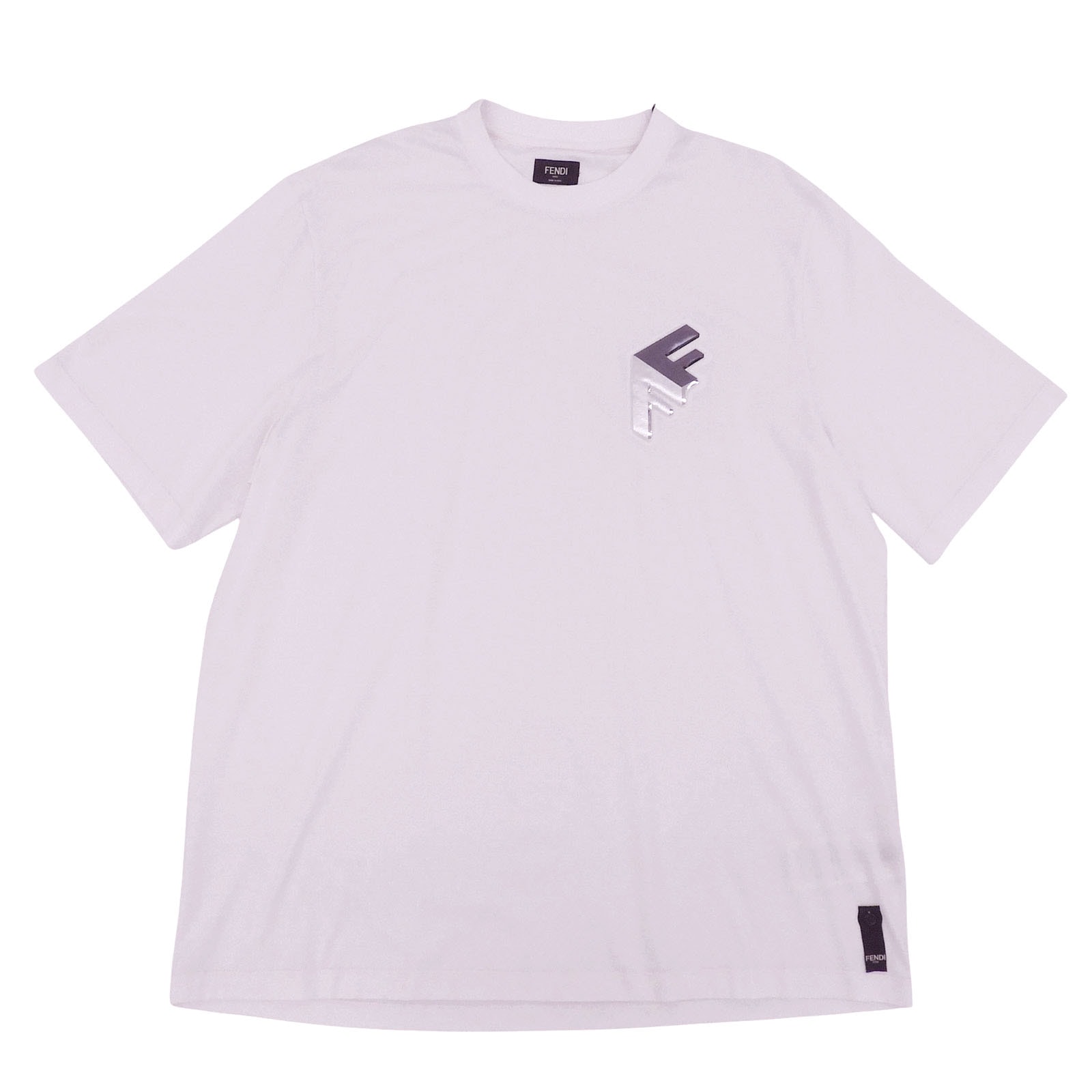 未使用品 フェンディ 半袖Tシャツ ピンク メンズ L FY1217