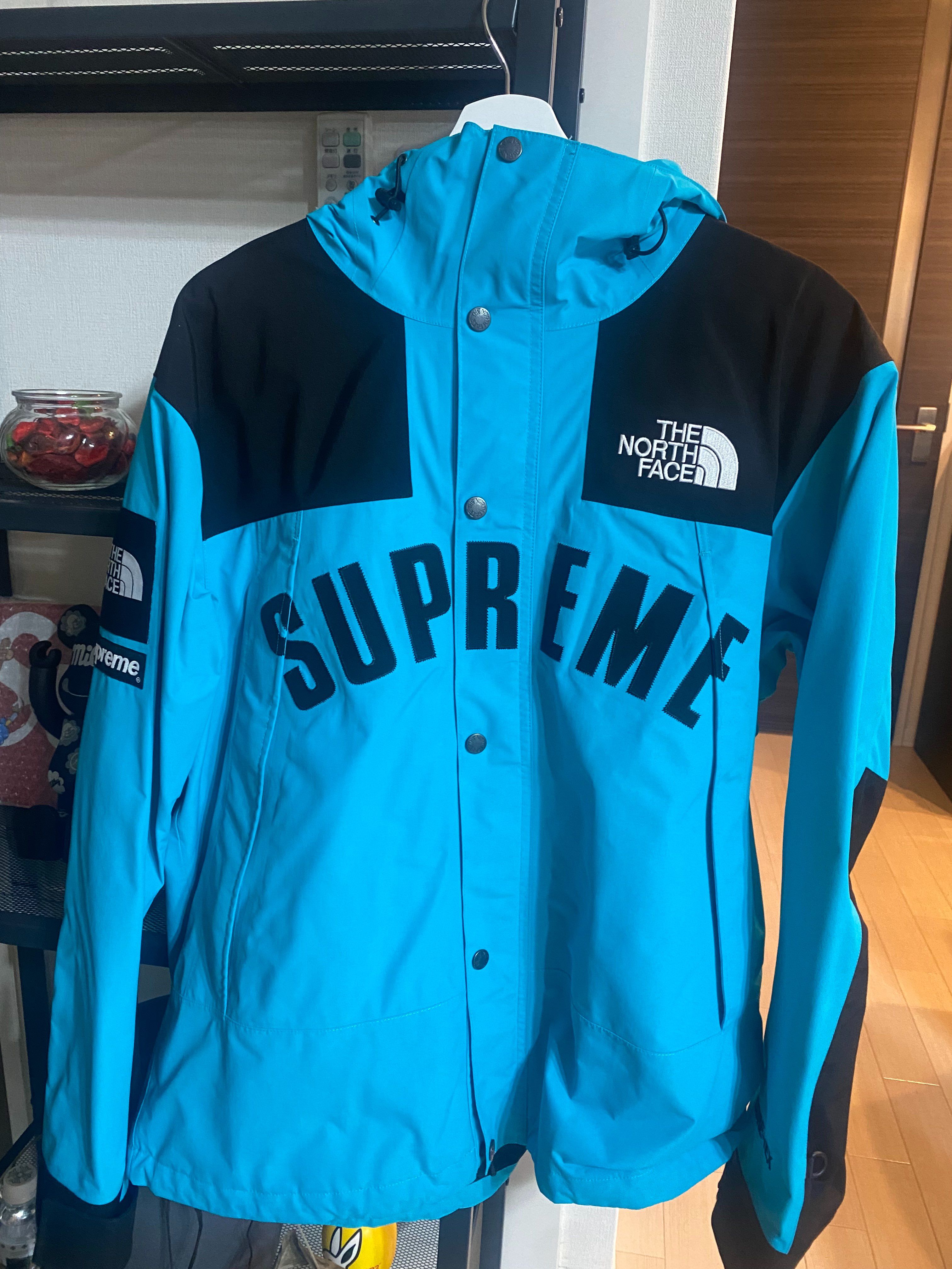 Supreme x The North Face Arc Logo Mountain Parka "Blue"