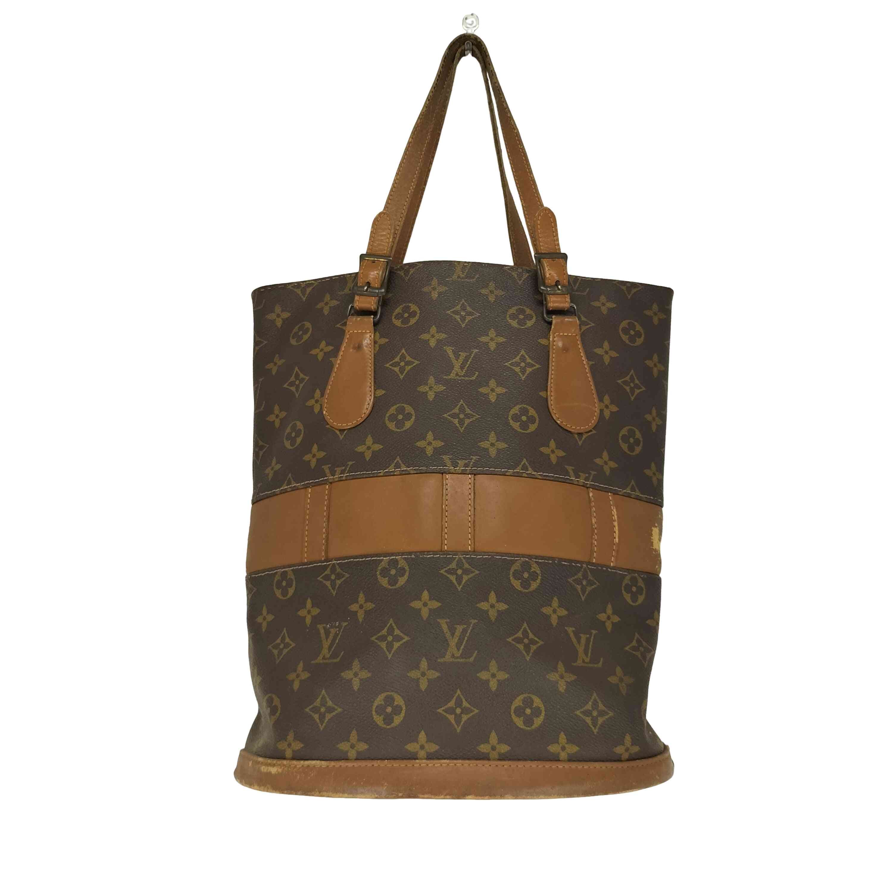 モノグラム バケットPM トートバッグ USA アメリカ monogram BucketPM totebag【1143655795231】