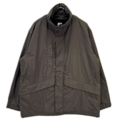 シーピーカンパニー 96AW 25184460 ブラウン ナイロン混 フリースライナー スタンドカラージップジャケット 48