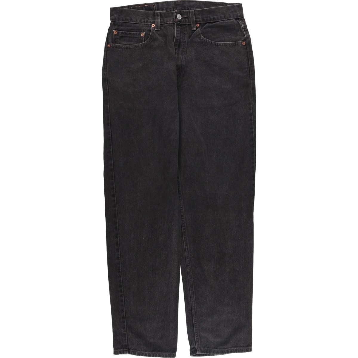古着 00年代 リーバイス Levi's 550 RELAXED FIT ブラックデニム テーパードデニムパンツ メンズw32相当/eaa418547