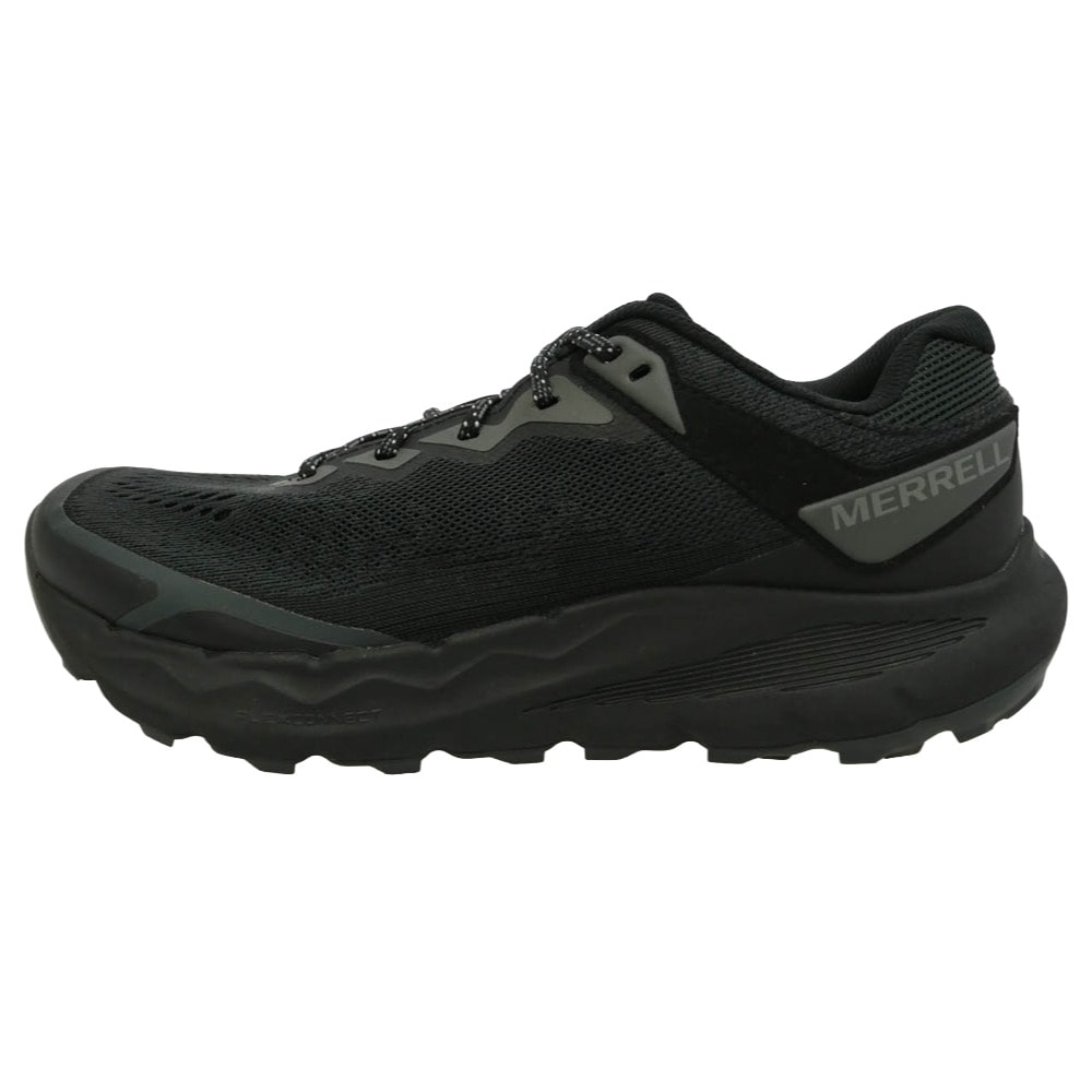 MERRELL メレル J068395W NOVA 4 WATERPROOF ノバ 4 ウォータープルーフ ワイド シューズ スニーカー ブラック系 27.5cm【美品】【中古】
