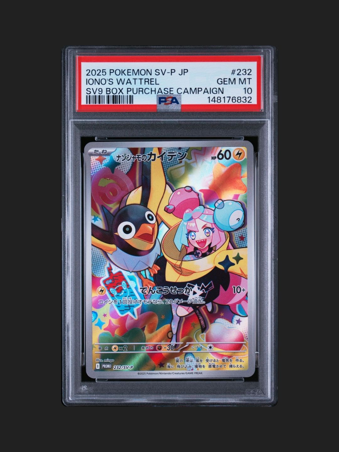 ナンジャモのカイデン P [SV-P 232](プロモーションカード「拡張パック バトルパートナーズ Box購入キャンペーン」)