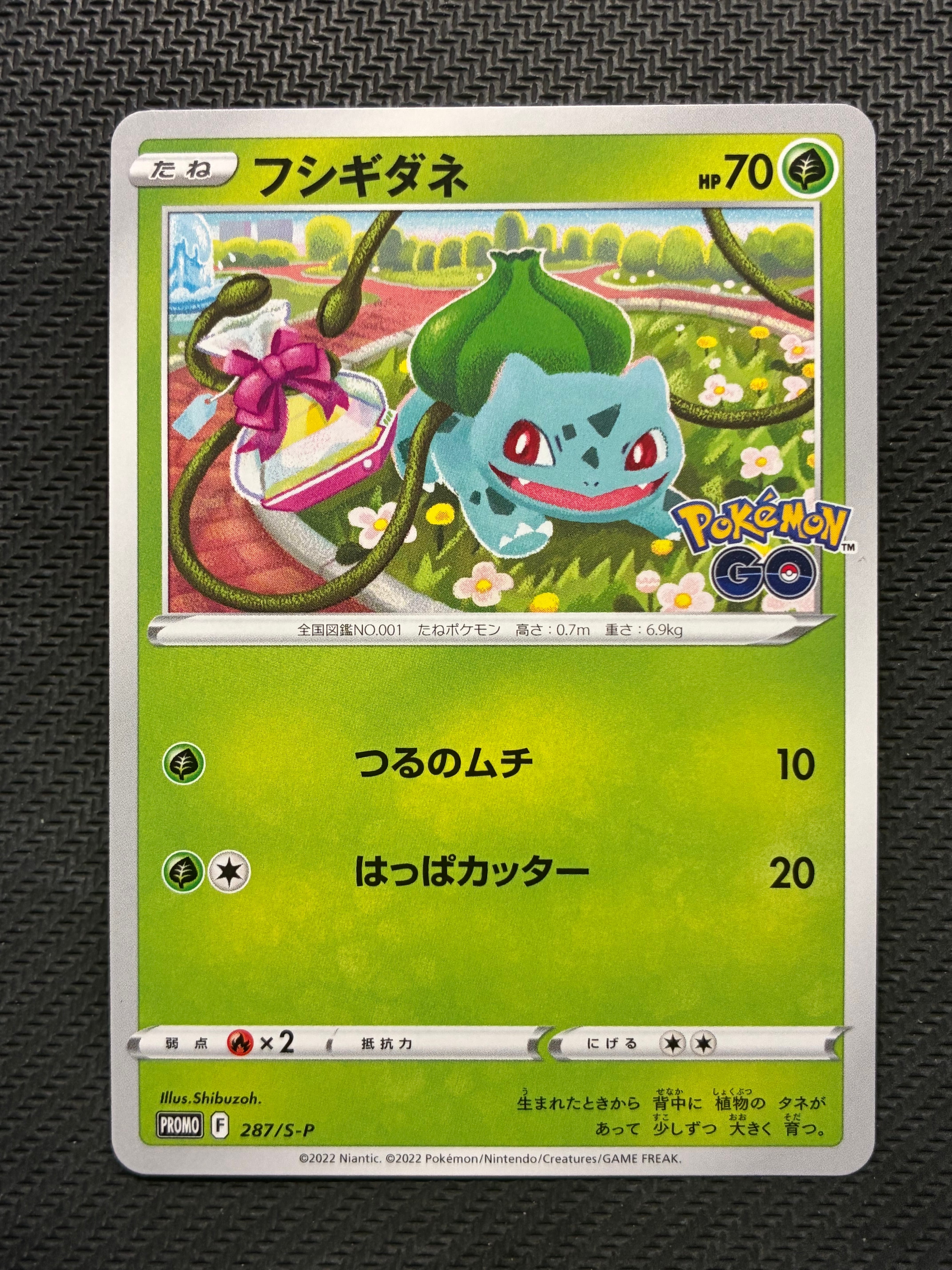 フシギダネ P [S-P 287](プロモーションカード「ポケモン GO ギフト