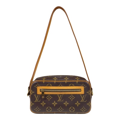 ルイヴィトン ポシェット・シテ モノグラム ショルダーバッグ モノグラムキャンバス M51183 ブラウン レディース LOUIS VUITTON 中古