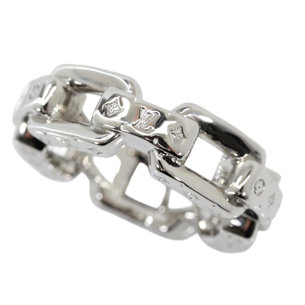 Louis Vuitton Paradise Chain Ring "Silver"