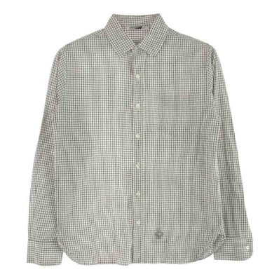 COOTIE クーティー 長袖シャツ 長袖 チェック シャツ ブラック系 M【中古】