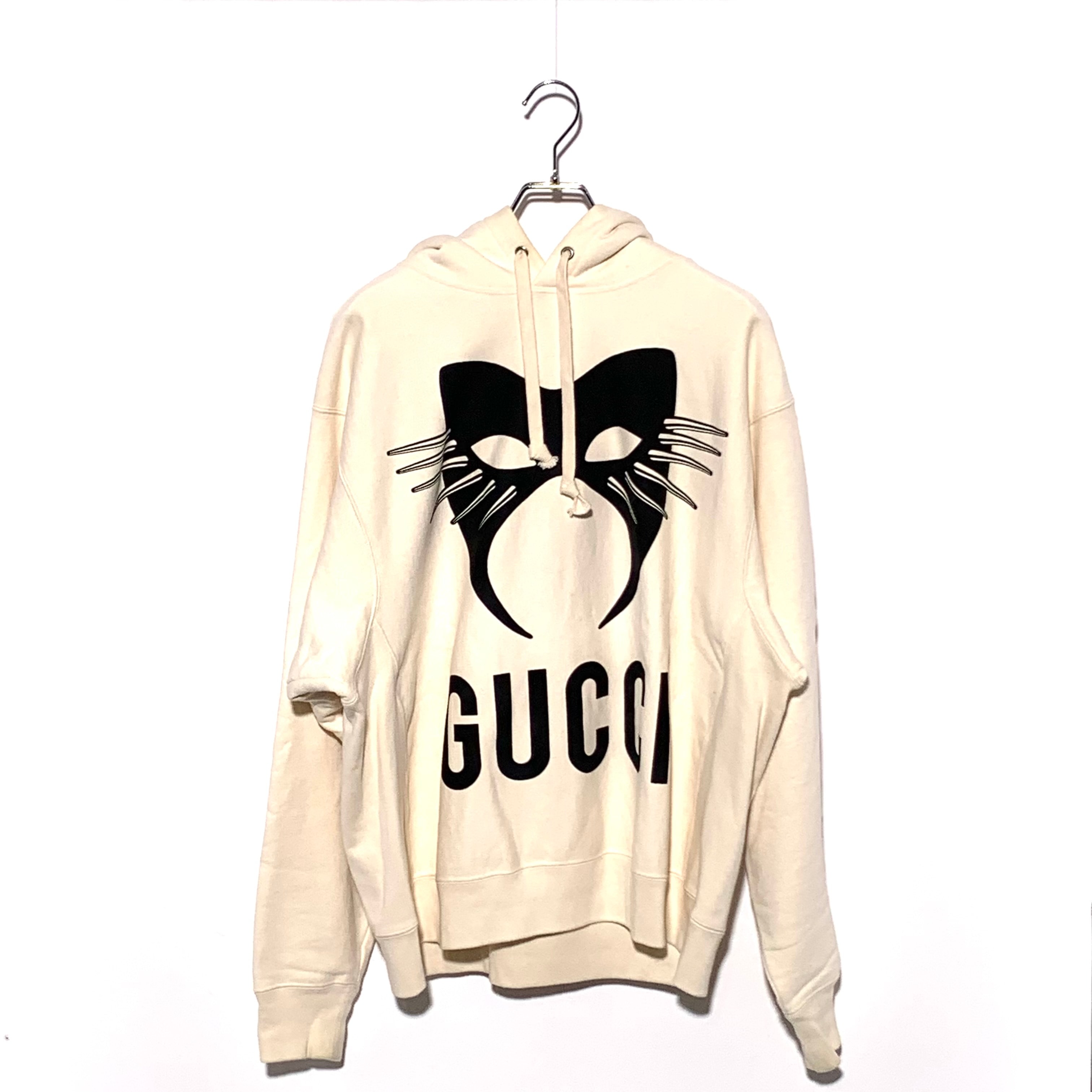 GUCCI Men's Manifesto Oversize Sweatshirt "White"
