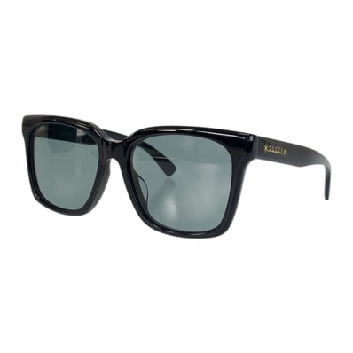 美品 GUCCI グッチ ブラック 黒 プラスチック サングラス 男女兼用 ウェリントン 506777 【中古】