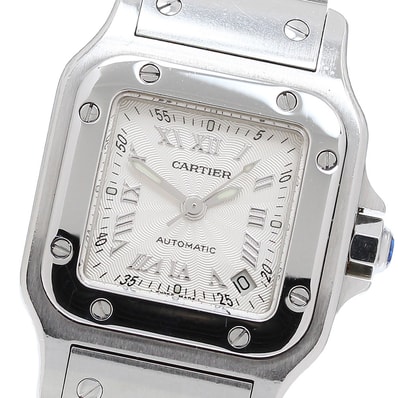 カルティエ サントスガルベSM W20044D6 レディース 【中古】