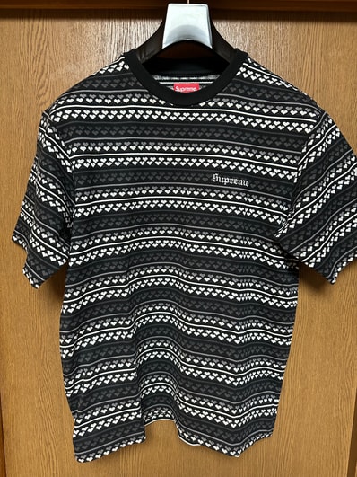 supreme ハートボーダーカットソー
