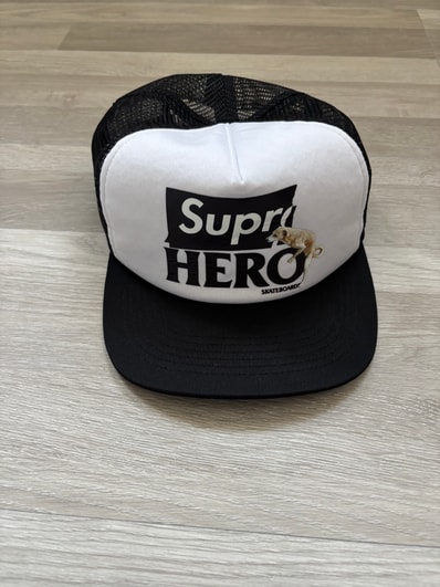 Supreme / ANTIHERO Mesh Back 5-Panel "Black"