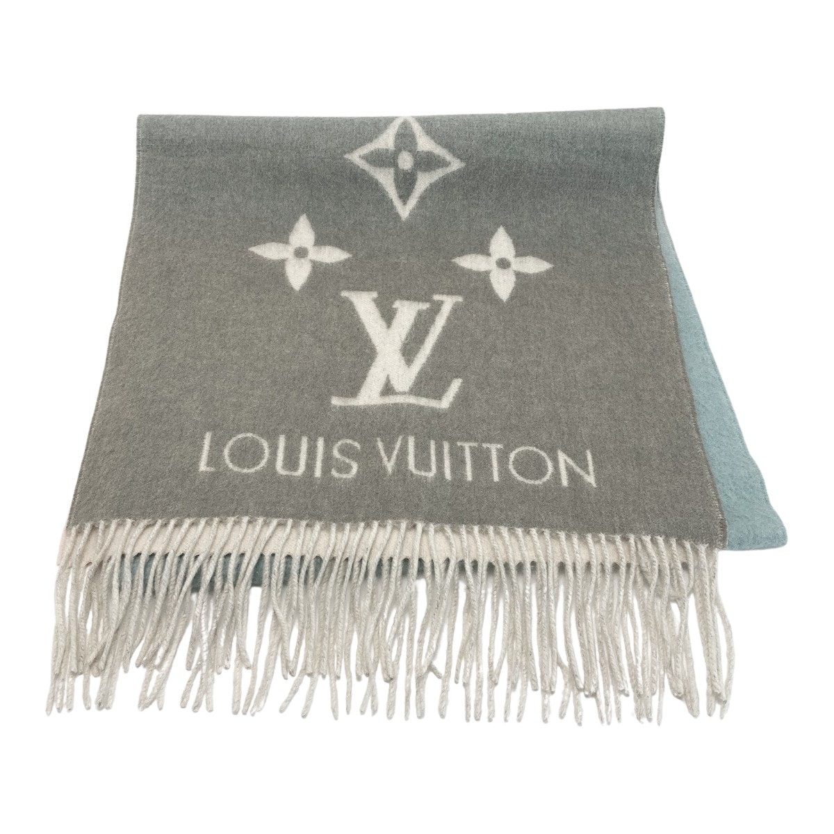 LOUIS VUITTON ルイヴィトン エシャルプ レイキャビック グラディエント マフラー カシミヤ100% ストール