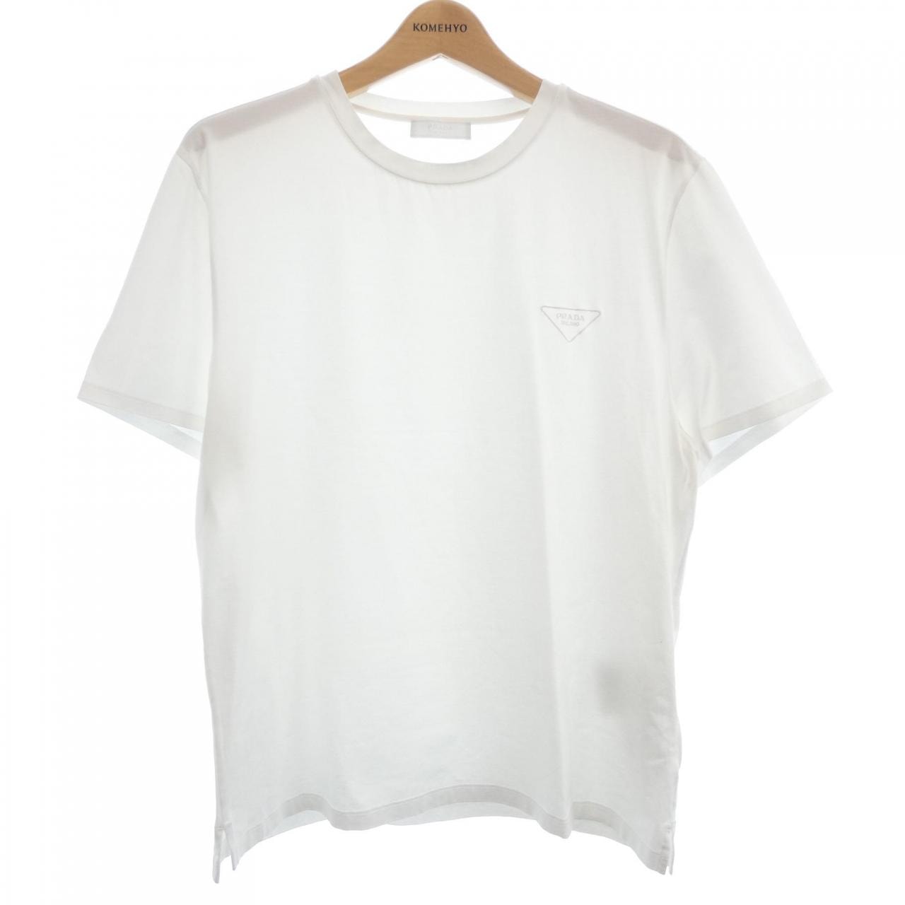 プラダ PRADA ストレッチコットン Tシャツ UJN712 S211 1YDP Tシャツ