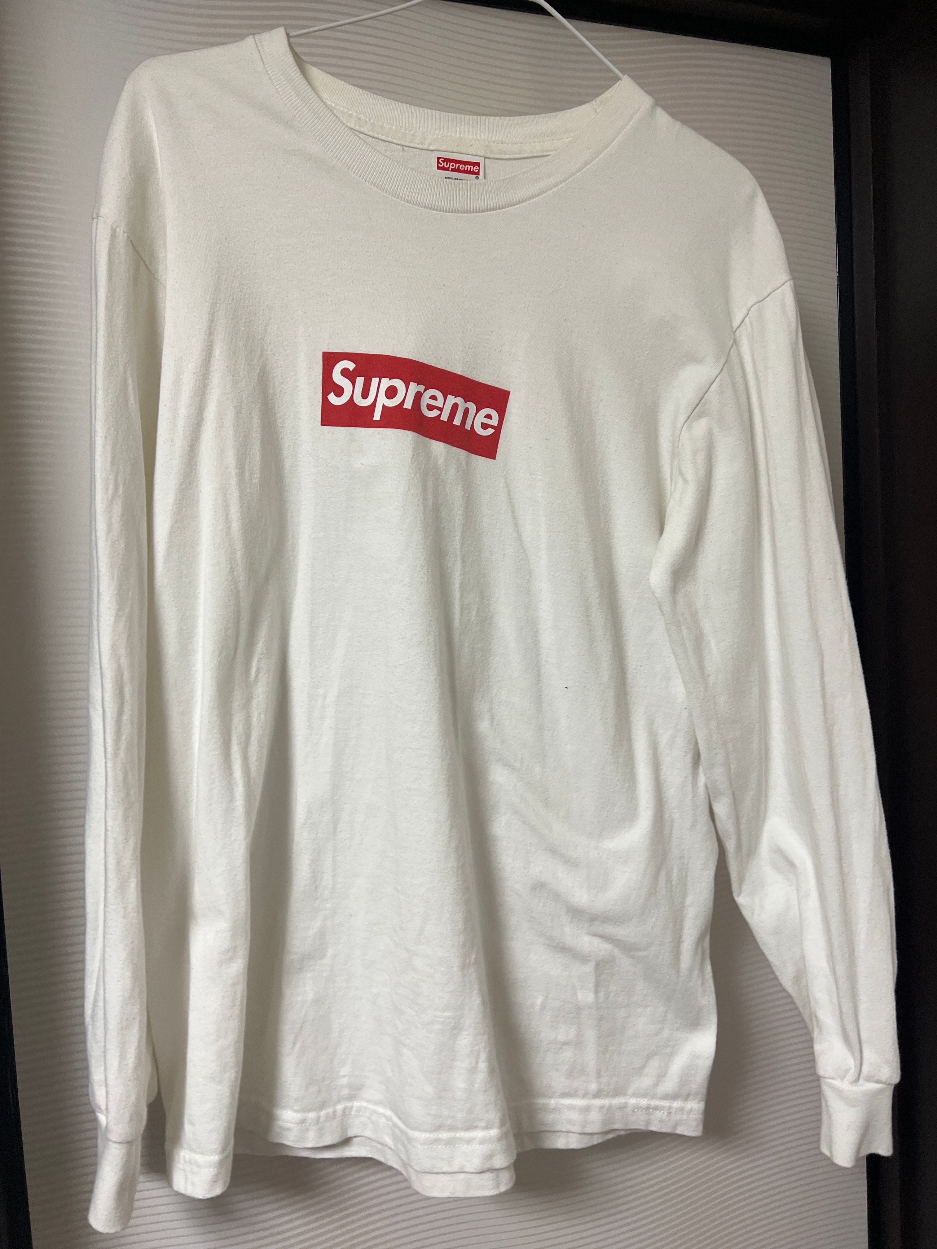 Supreme Box Logo L/S Tee "White"