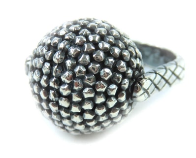 ボッテガヴェネタ リング・指輪 シルバー レディース 9(日本10号サイズ相当)