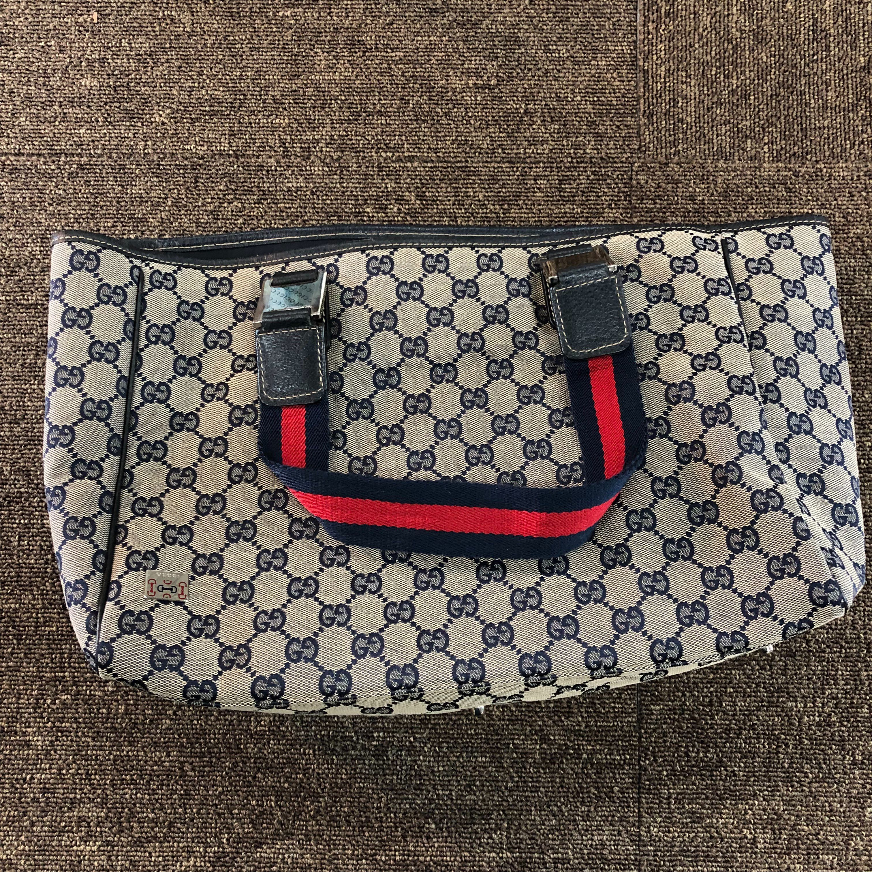 GUCCI GGキャンバス トートバッグ