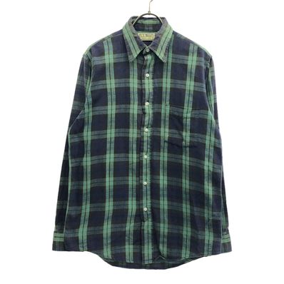 L.L.Bean 80s 長袖 コットンシャツ