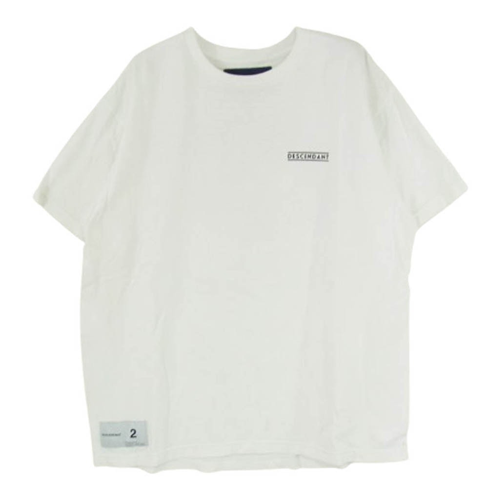 DESCENDANT ディセンダント Tシャツ 25SS 251ATDS-STM03S KID BEARING SS キッズベアリング 半袖 Tシャツ カットソー ホワイト系 2【中古】