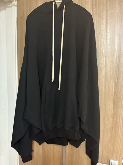 Rick Owens Hun Hoodie "Black"