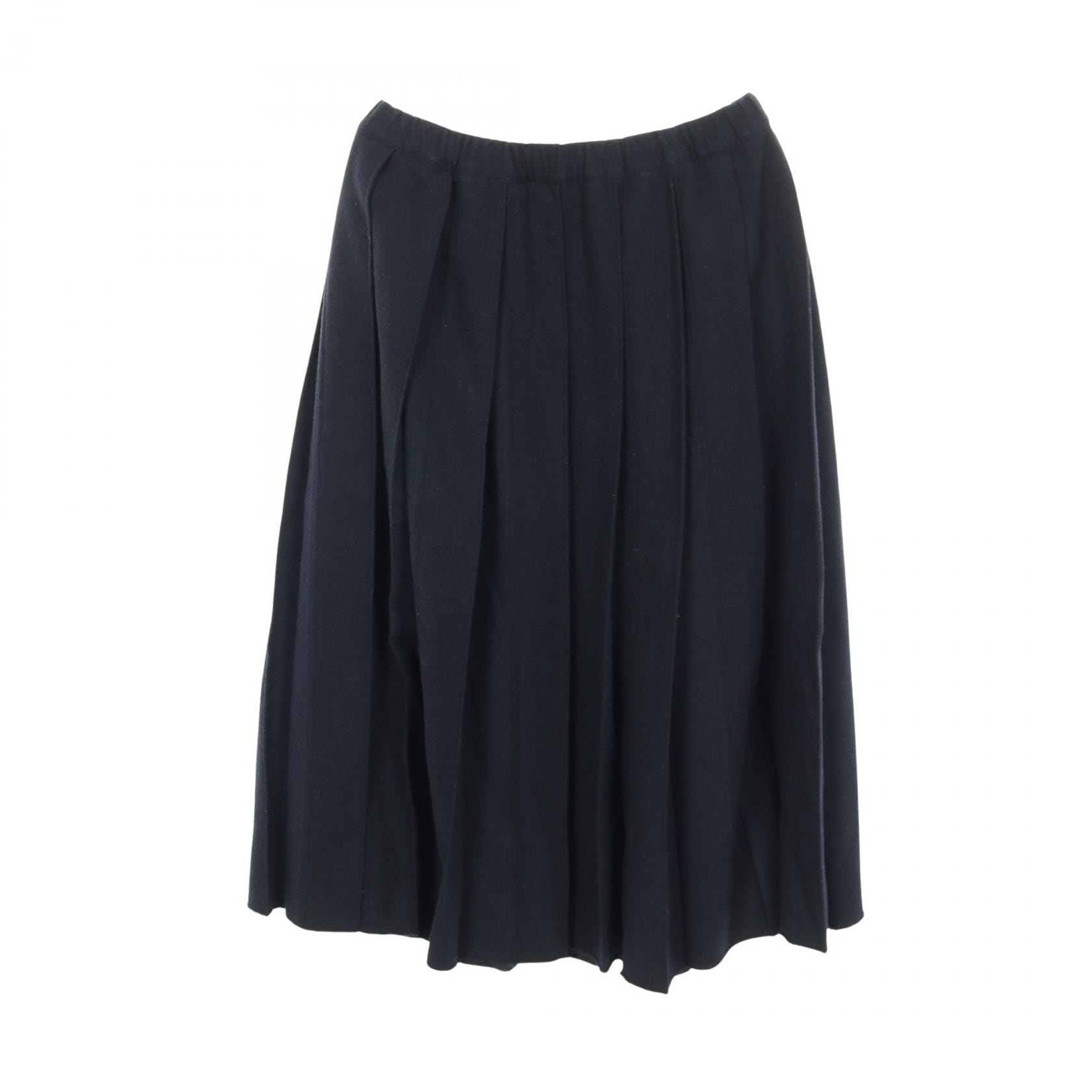 コムデギャルソン コムデギャルソン COMME des GARCONS COMME des GARCONS スカート 衣料品 ボトムス ウール レディース ネイビー系 【中古】