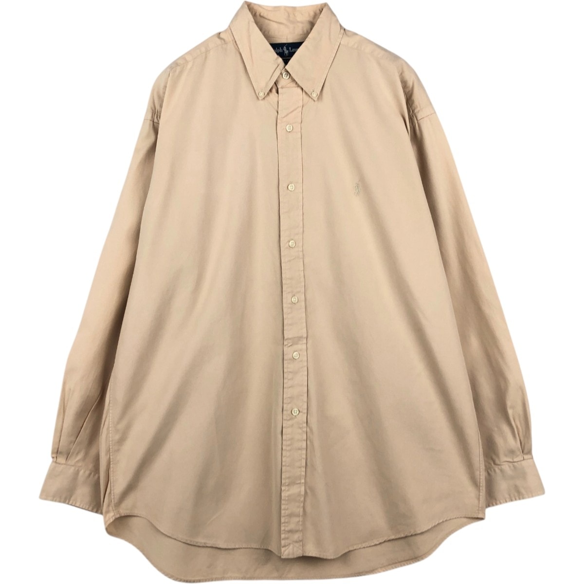古着 ラルフローレン Ralph Lauren BLAKE 長袖 ボタンダウンシャツ メンズL相当/eaa676957
