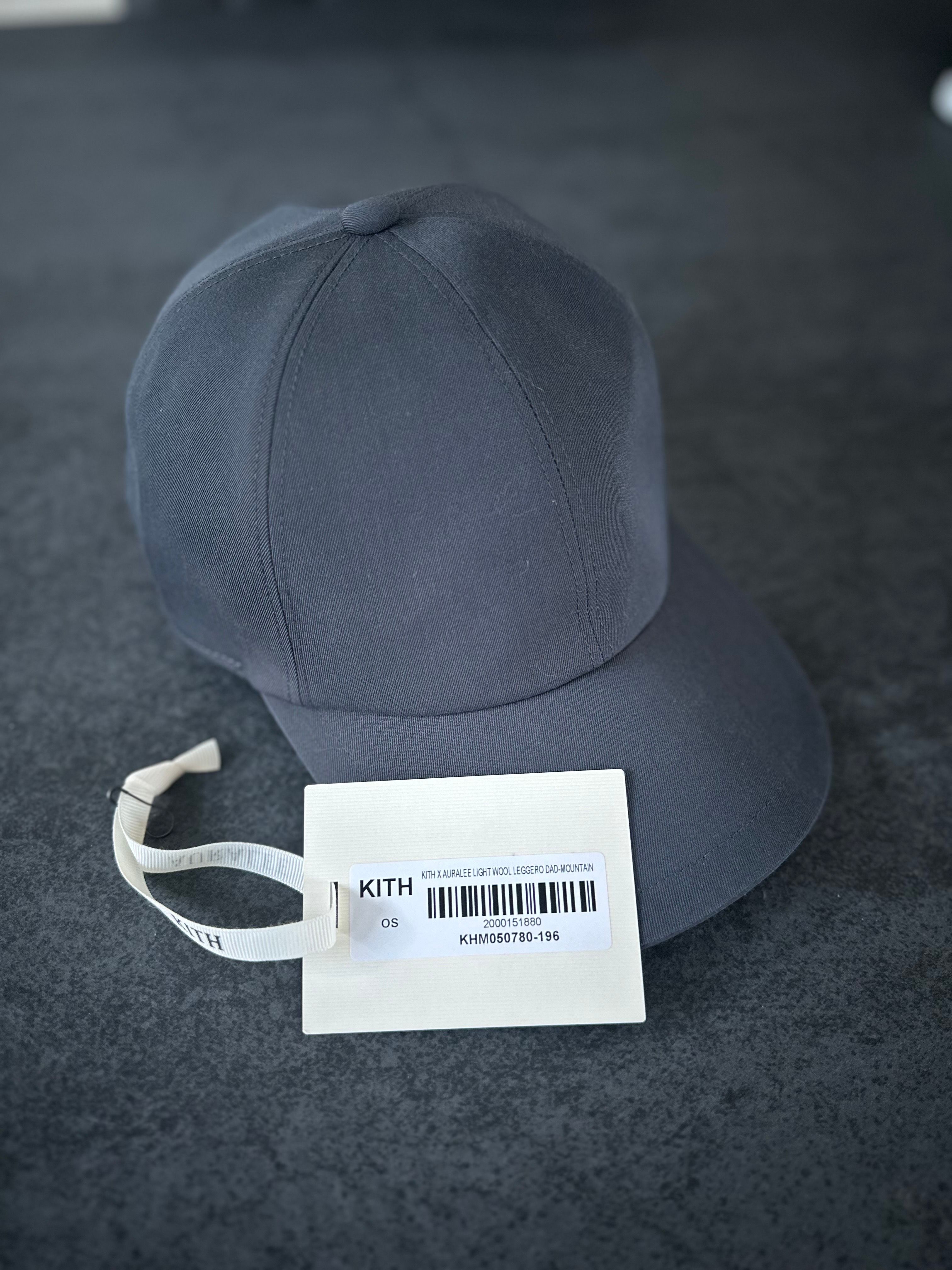 Kith 101 x Auralee Light Wool Leggero Cap "Mountain"