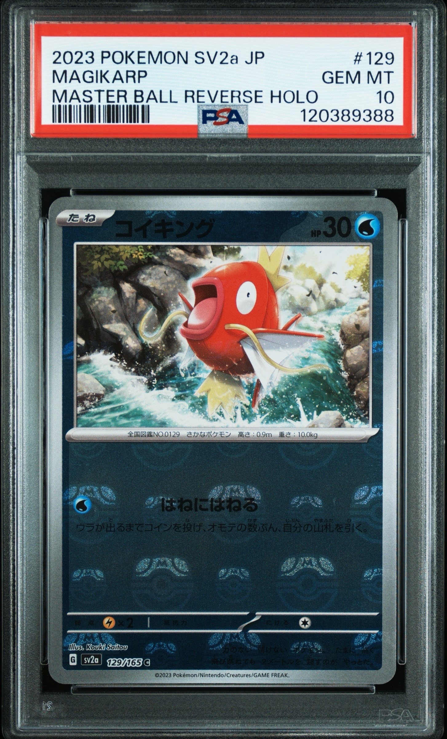 コイキング C: マスターボールミラー[SV2a 129/165](強化拡張パック