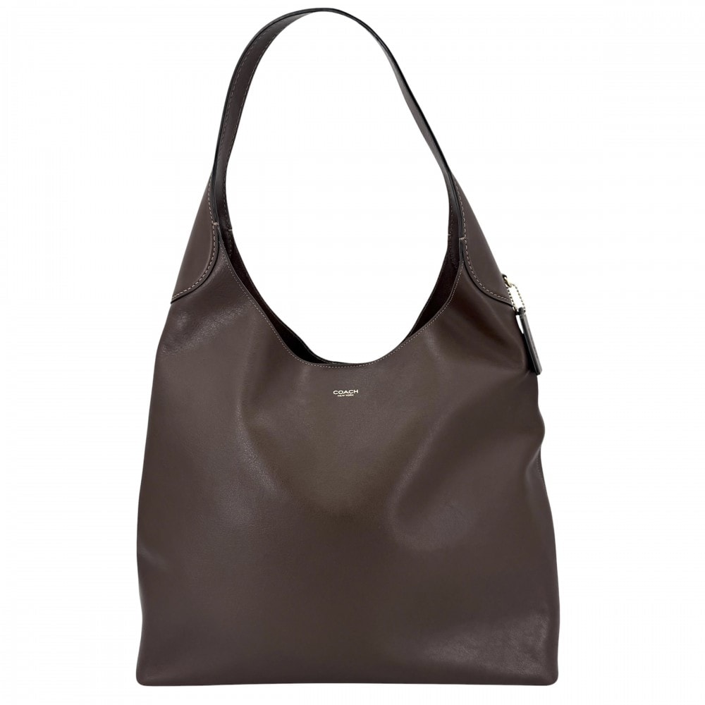 COACH コーチ ショルダーバッグ ブルックリン 39 ワンショルダーバッグ CU044 レザー    ブラウン 茶 ゴールド金具 レディース 美品【中古品】