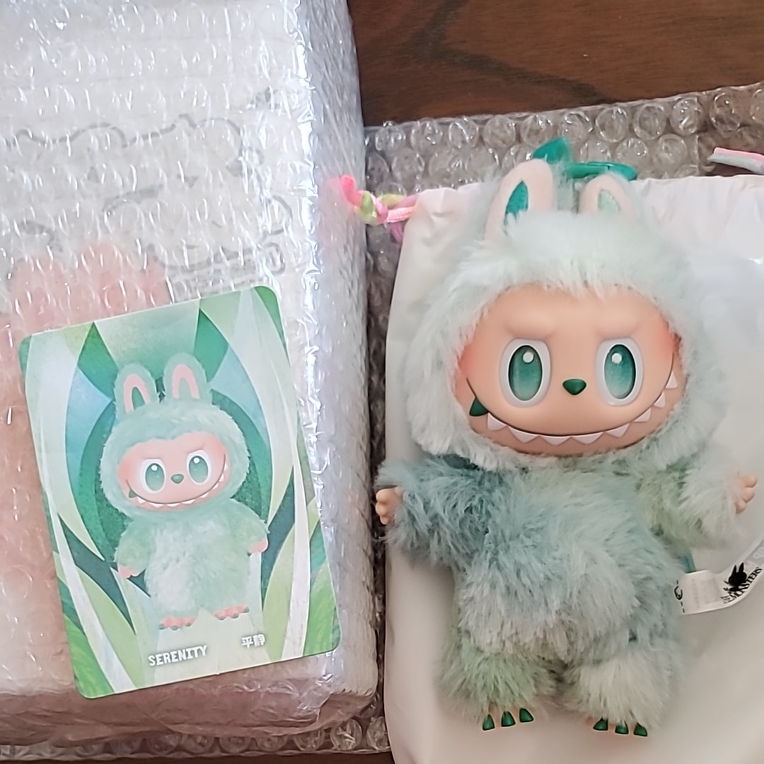 POP MART THE MONSTERS (LABUBU) Big into Energy Series Plush Pendant SERENITY