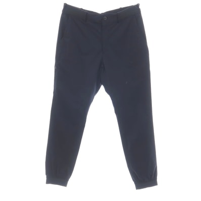 【中古】ビームス ゴルフ BEAMS GOLF ポリエステル 撥水ストレッチ ジョガーパンツ イージーパンツ ネイビー【サイズL】【メンズ】