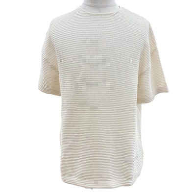 未使用品 ディオール オム 半袖Tシャツ アイボリー 393M648AT559
