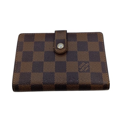 ◎◎LOUIS VUITTON ルイヴィトン ダミエ ポルト フォイユ ヴィエノワ 2つ折り財布 N61674 ブラウン