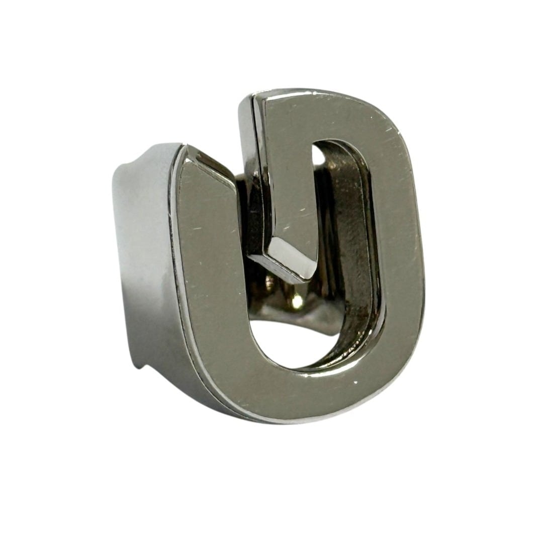 ジバンシィ メンズ G リンク カクテル リング 指輪 14号 54 シルバー色