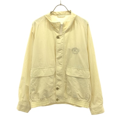 Burberrys バーバリーズ 90s オールド ロゴ刺繍 ジップジャケット L ベージュ